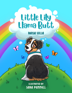 "Little Lily Llama Butt" Hardcover