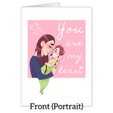 "You are my heart" Valentine's Day Card