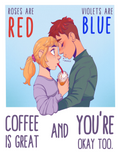 "Coffee is Great" Valentine's Day Card (E-Card)