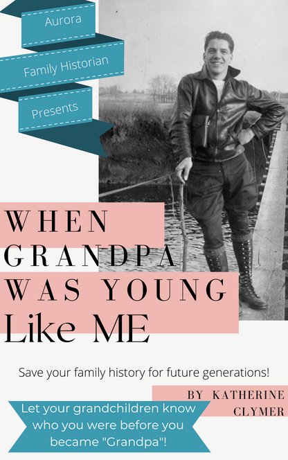 Grandparents Gift Set -When Grandma/Grandpa was Young Like Me Heritage Journals