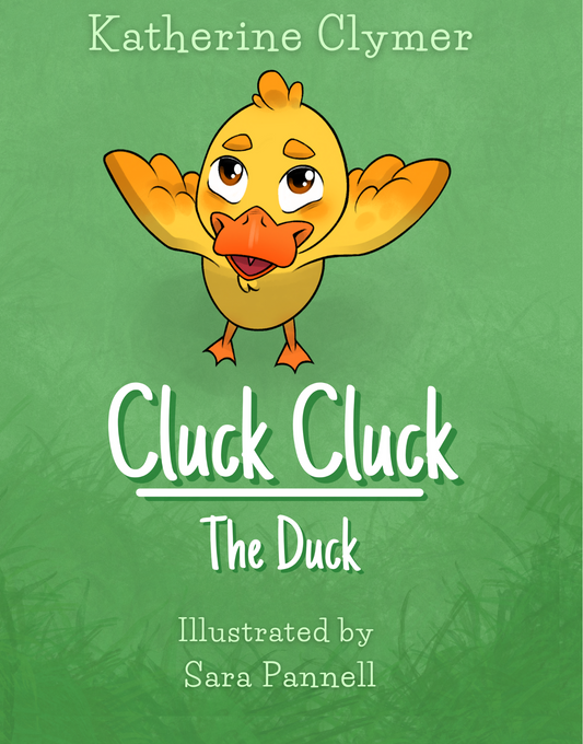 "Cluck Cluck the Duck" Softcover with Plush